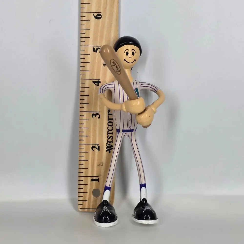 BENDOS ARIZONA DIAMONDBACKS MLB BENDABLE FIGURE – KID GALAXY – 2003 COLLECTIBLE